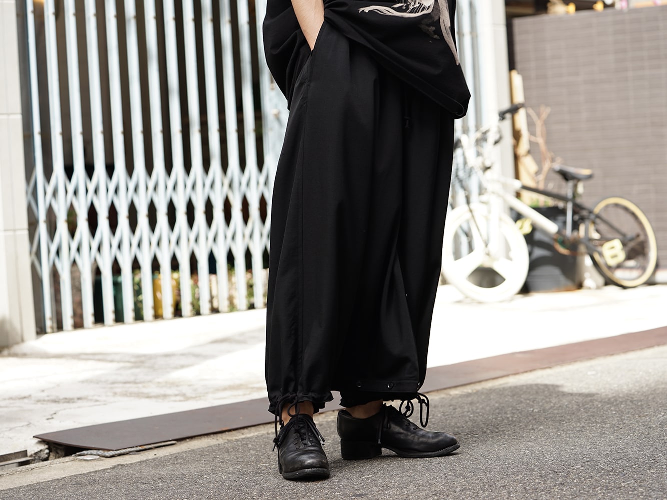 Yohji Yamamoto Jersey stitch Nude Woman Tshirt Style 08