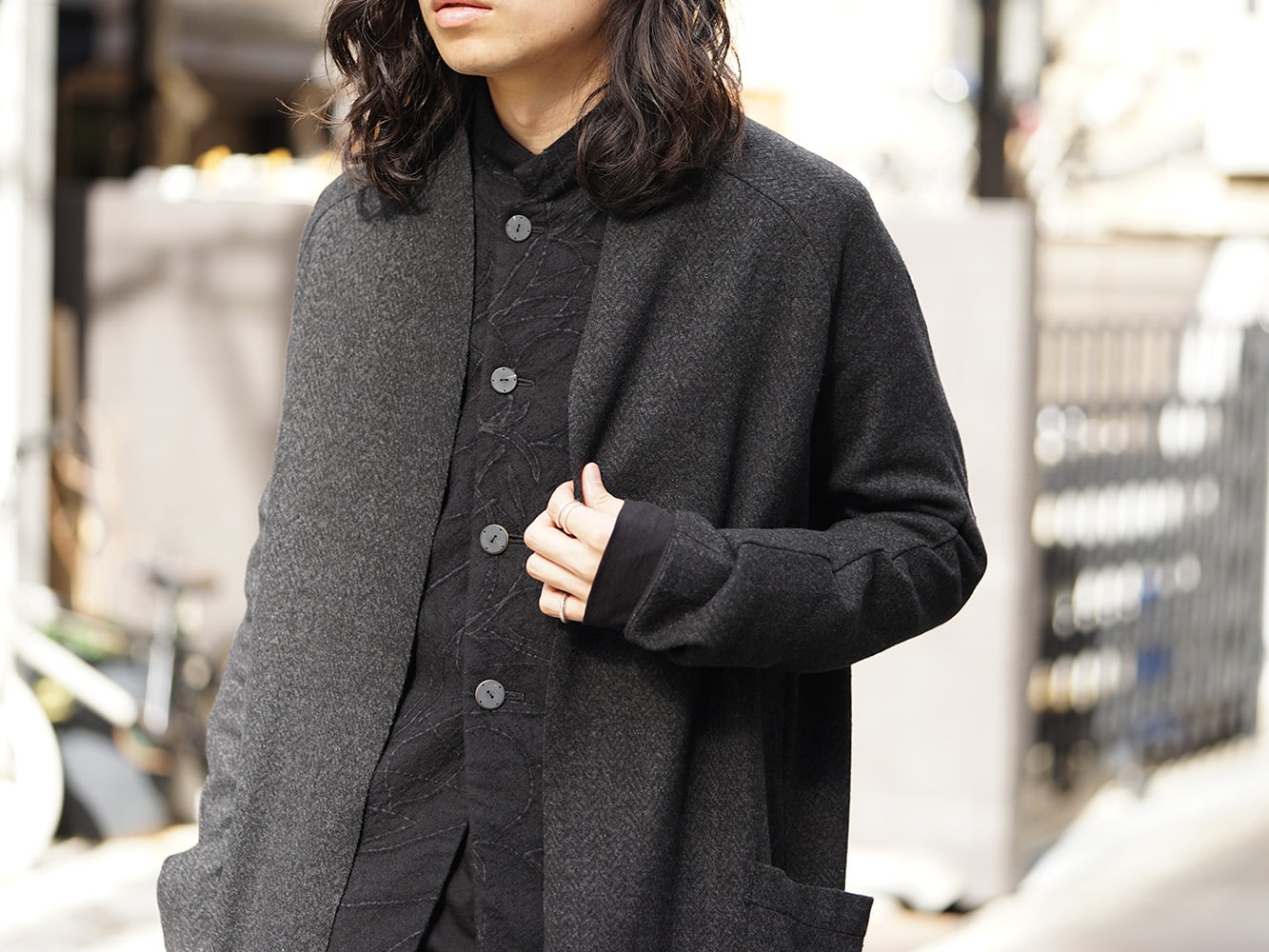 DEVOA 18-19AW Jacekt On Coat Style 05