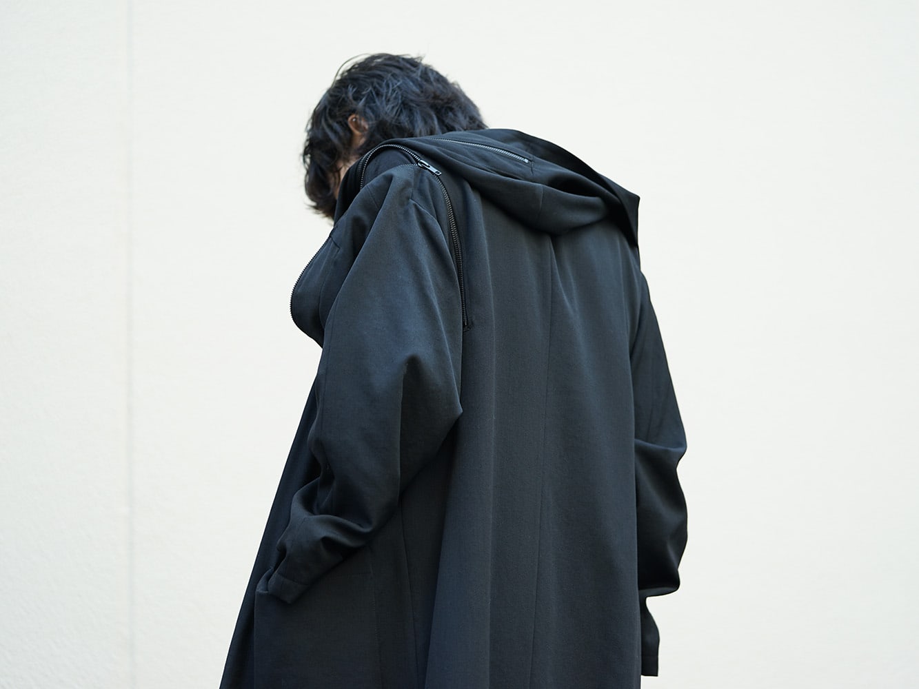 B Yohji Yamamoto Zip Design Coat and Pants Style 05