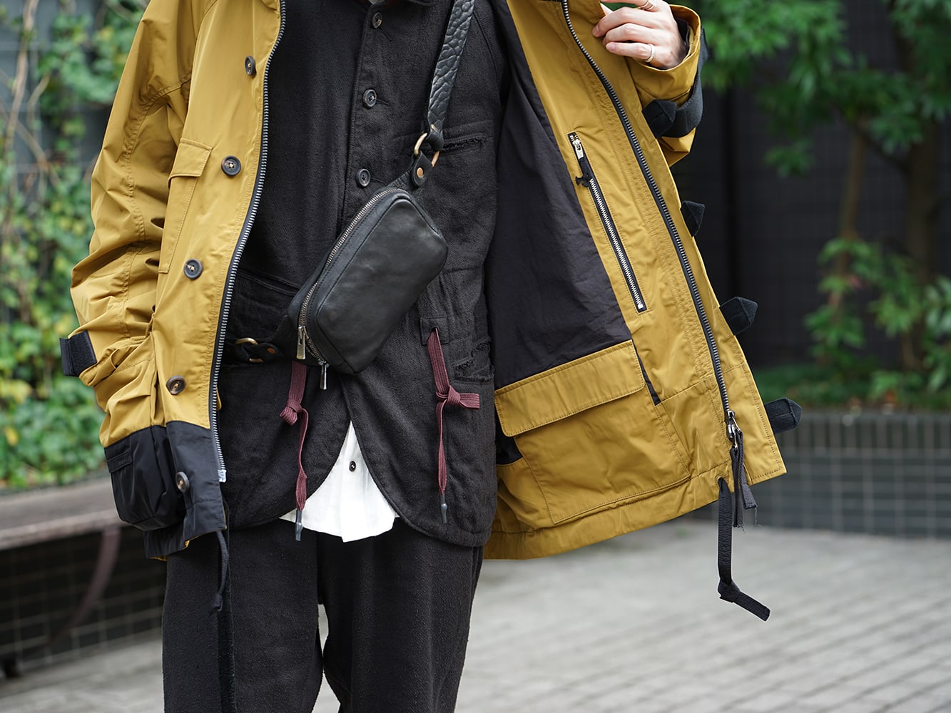 ZIGGY CHEN 18AW Hooded Jacket Style 05