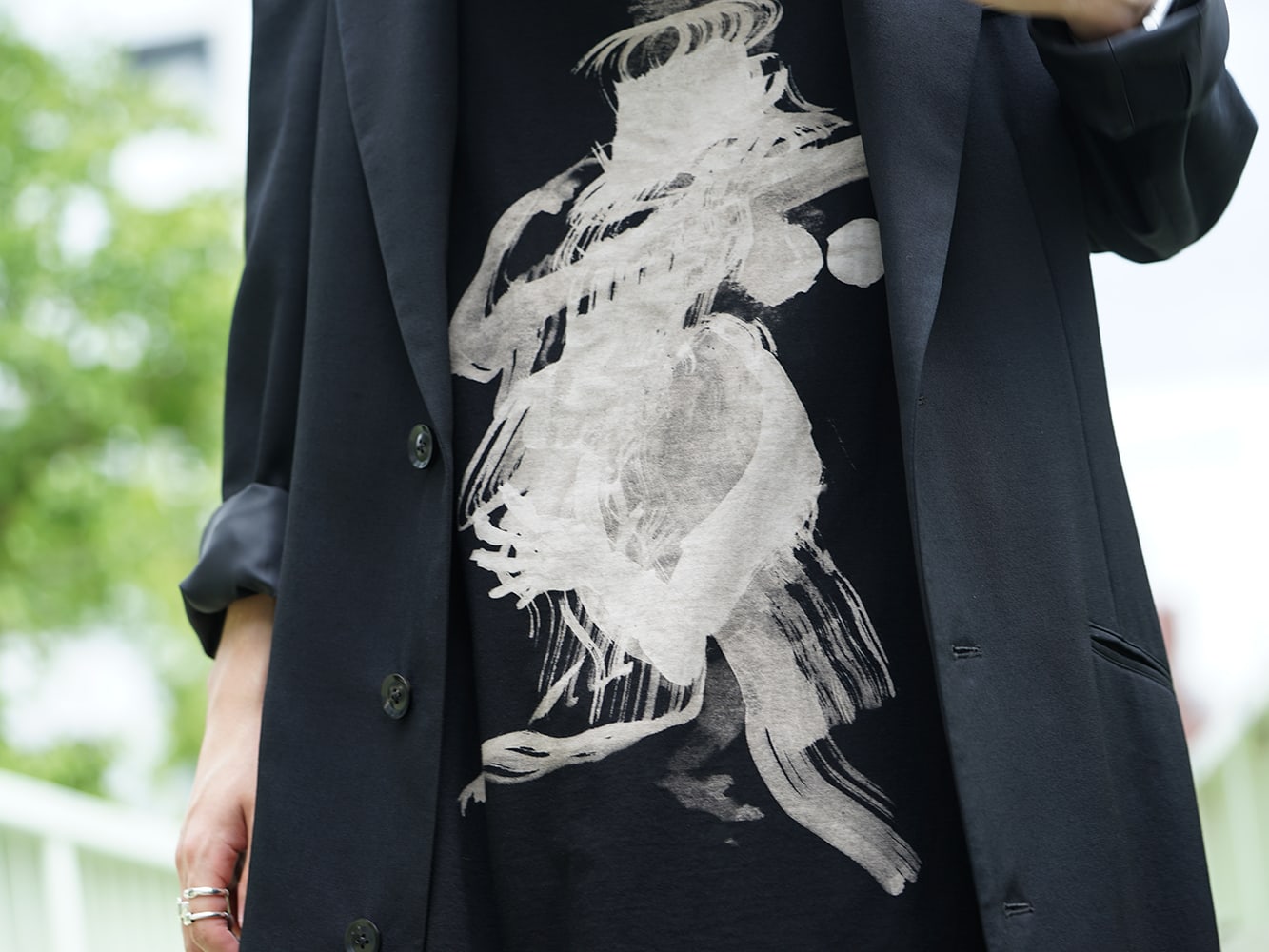 Yohji Yamamoto 18AW Hooded Jacket Style 01