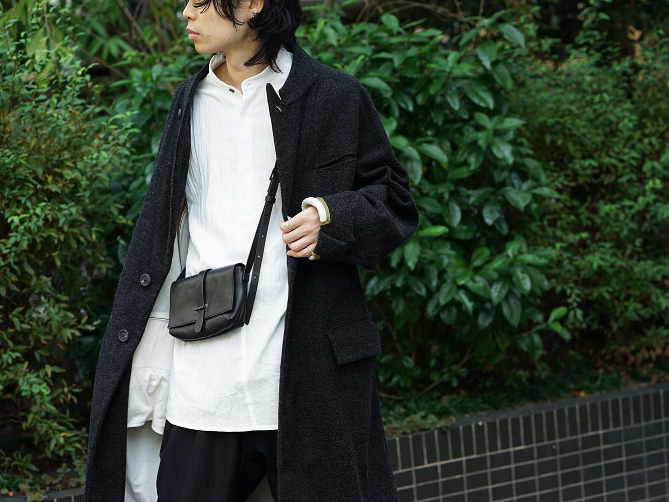 ZIGGY CHEN 18AW No Collar Coat Style - FASCINATE BLOG