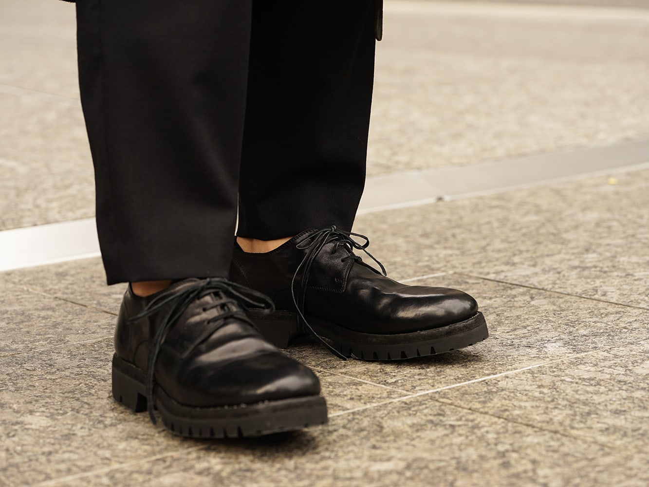 Yohji Yamamoto 18AW Ｗ hooded coat knit mossa Style 08