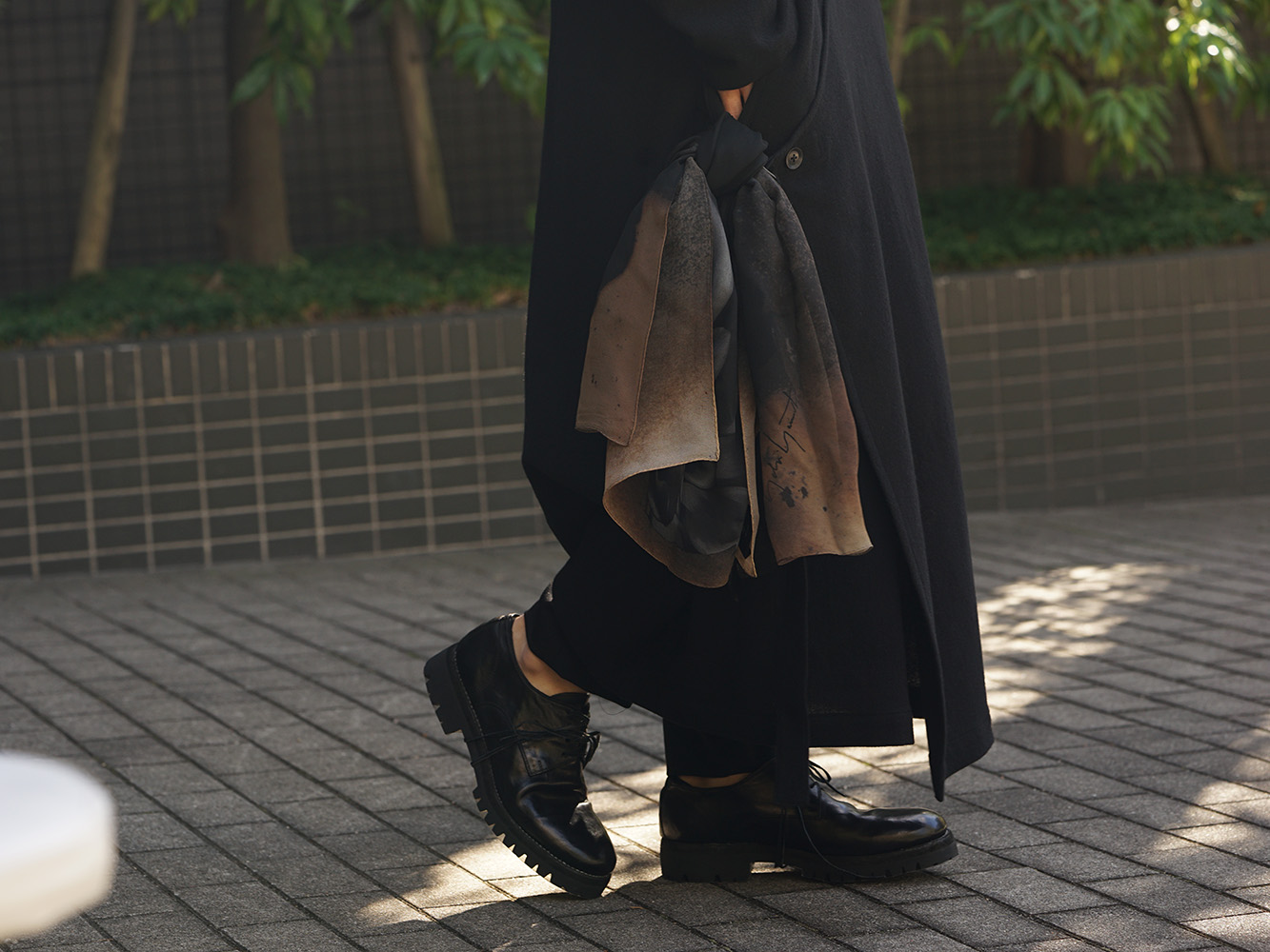 Yohji Yamamoto 18AW Red color Turtle Milled Washable Jersey Style 08