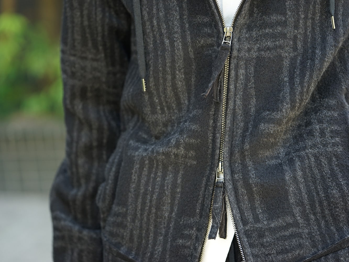 individual sentiments 18AW Red color Turtle Milled Washable Jersey Style 08