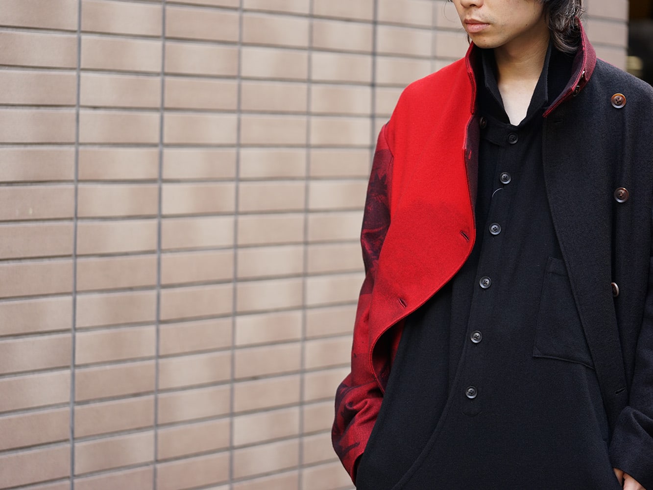 Yohji Yamamoto 18AW and GUIDI Red Color Style 08