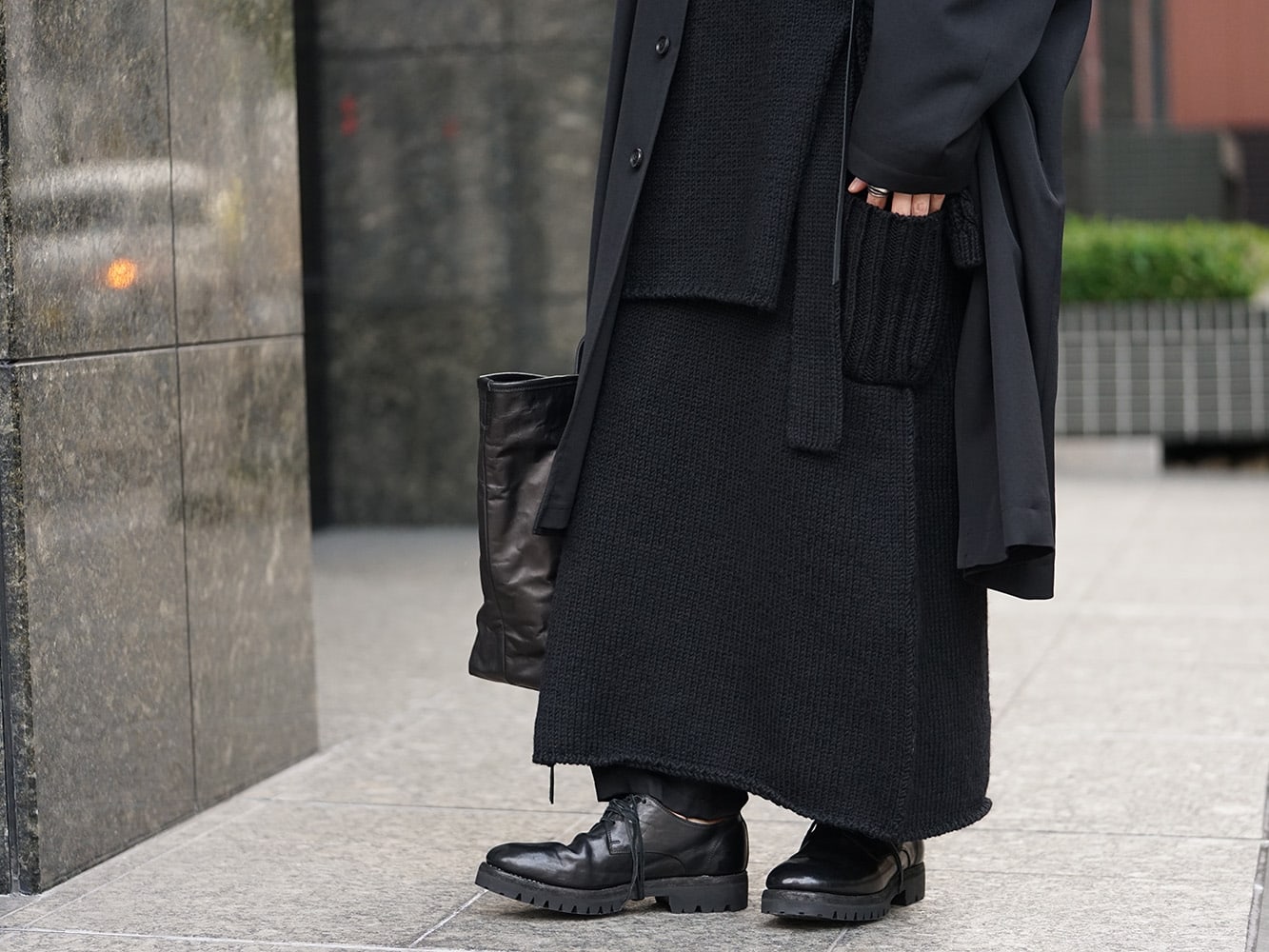 Yohji Yamamoto x B Yohji Yamamoto 18AW 2way Style 06