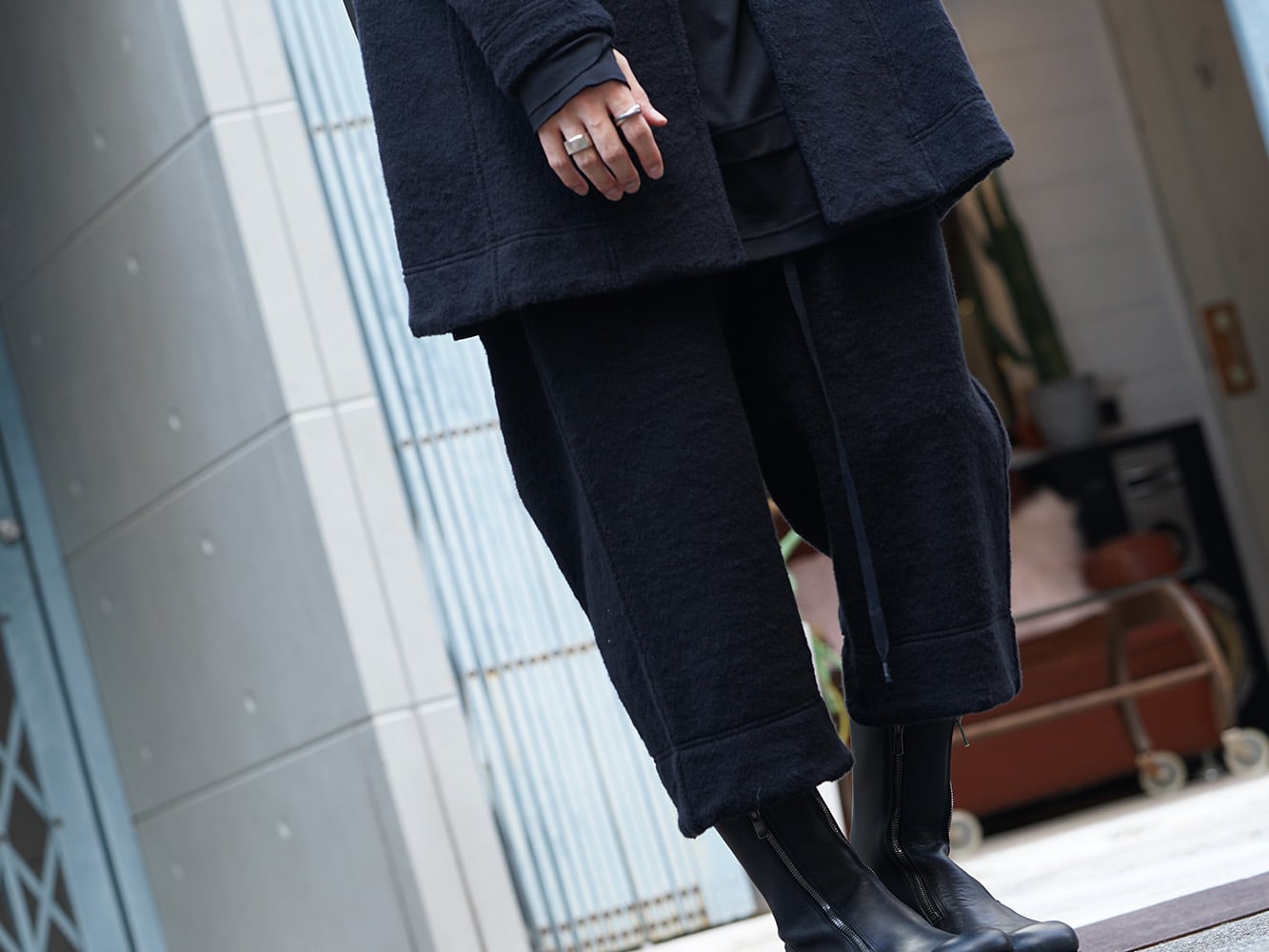 The Viridi-anne 18AW Brushed Fleece Style