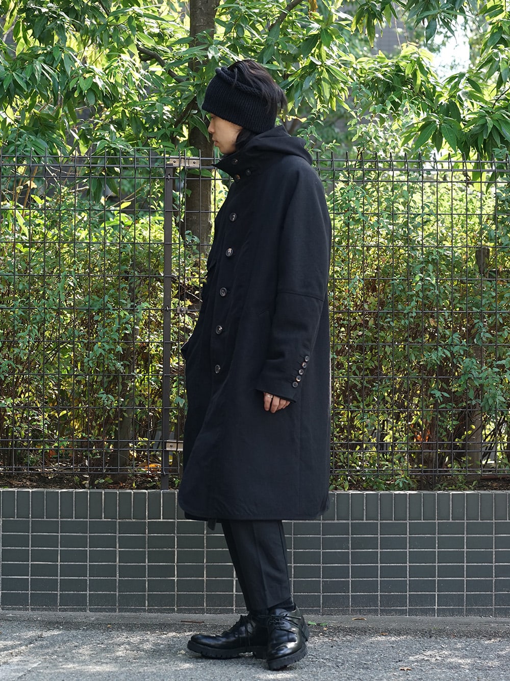 ZIGGY CHEN 18AW Hooded Wool Coat Style - FASCINATE BLOG