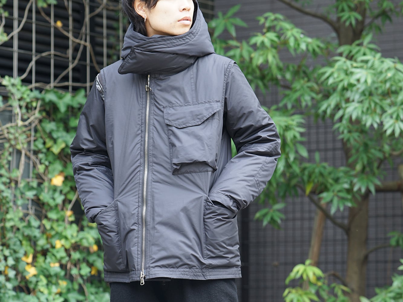 The Viridi-anne 18AW Winter Down Jacket Style