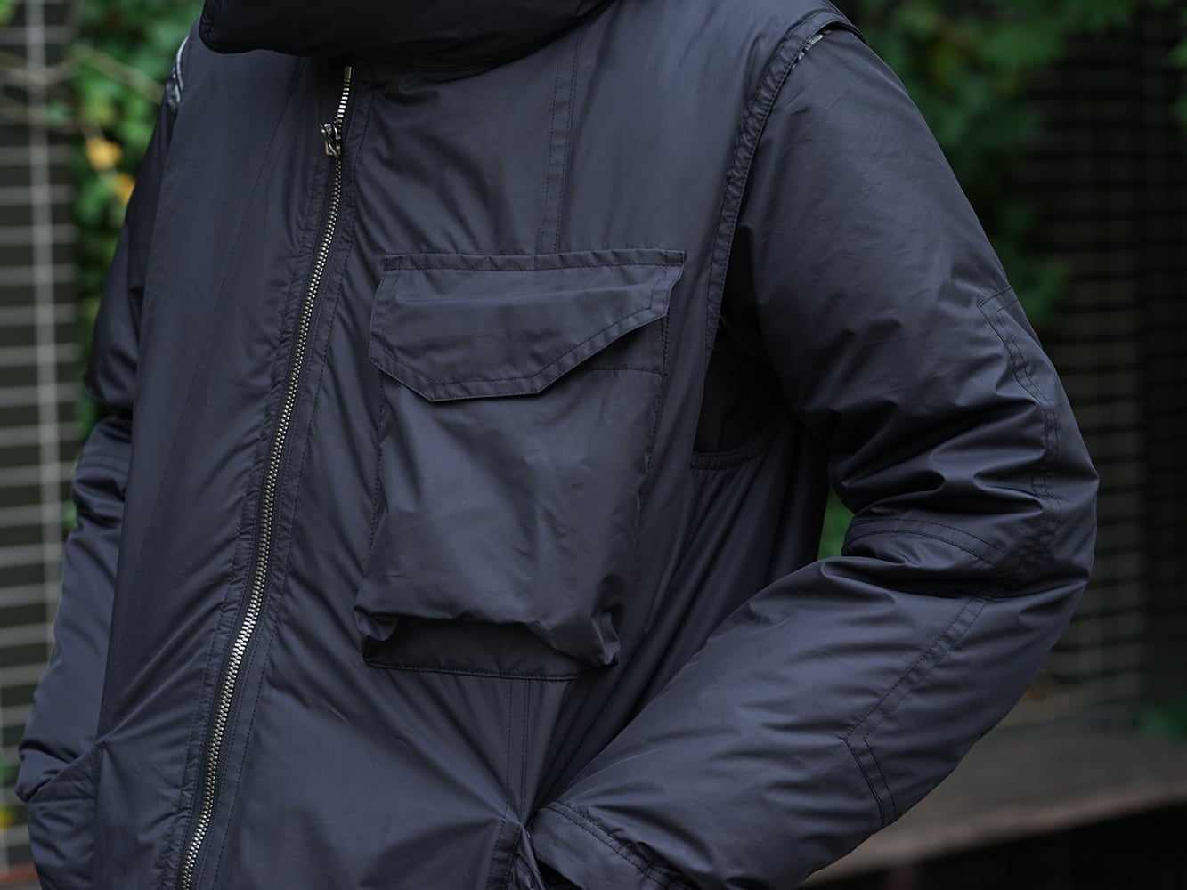 The Viridi-anne 18AW Winter Down Jacket Style