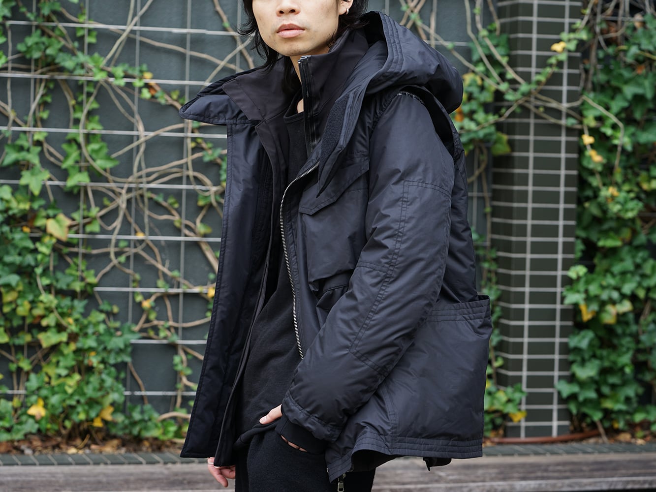 The Viridi-anne 18AW Winter Down Jacket Style