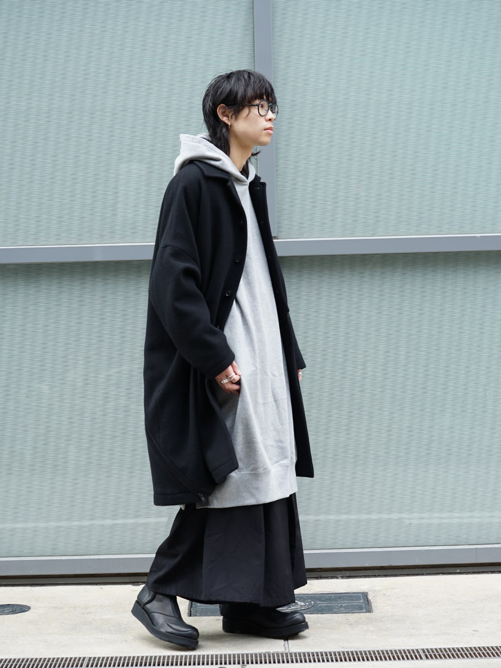 B YY x Yohji Yamamoto Casual Like Coat Style - FASCINATE BLOG