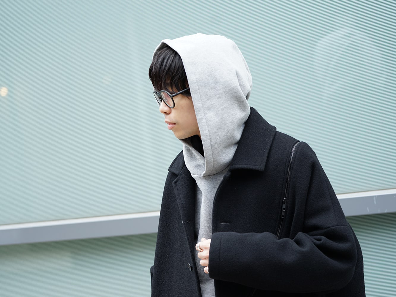 Yohji Yamamoto Setup x Jacket Style 08