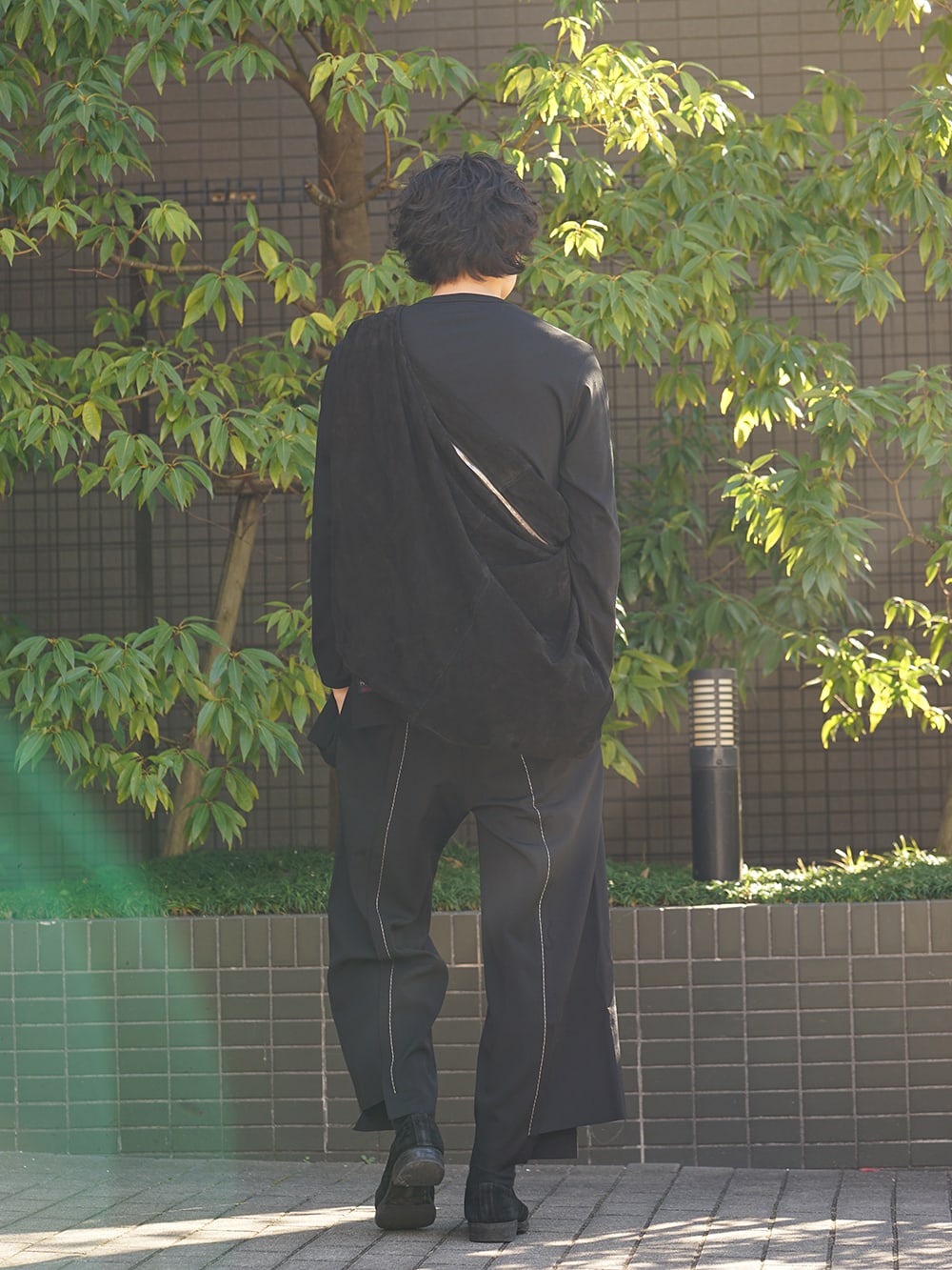 Yohji Yamamoto 19SS Hang loop stop T-shirts Style 03