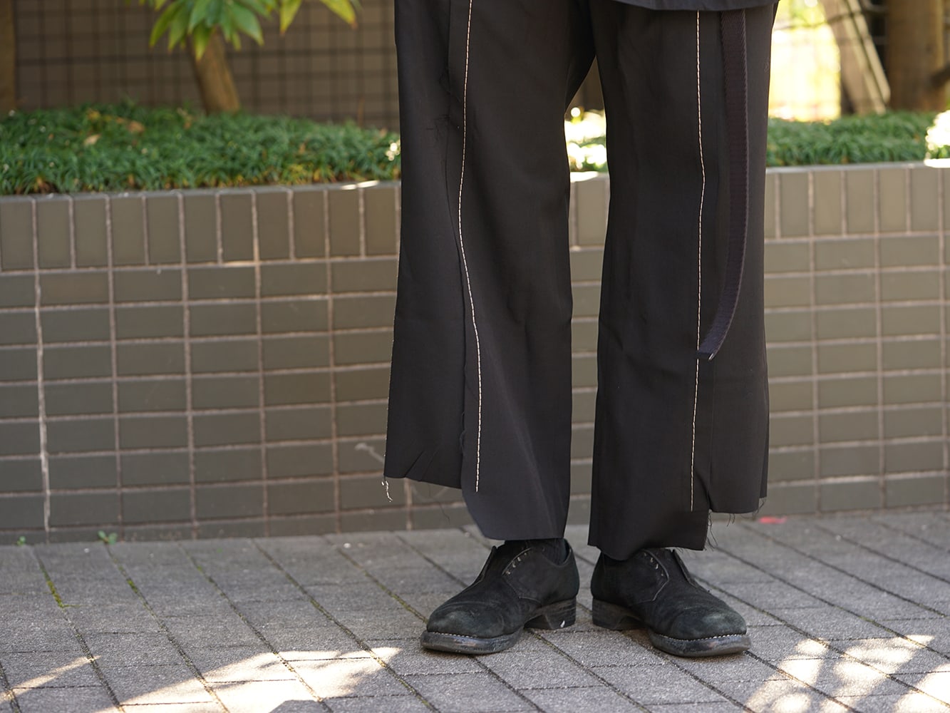 Yohji Yamamoto 19SS Hang loop stop T-shirts Style 06