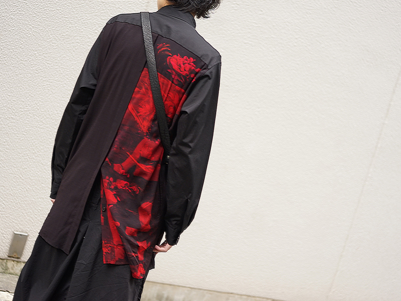 Yohji Yamamoto 19SS Rose Print Style