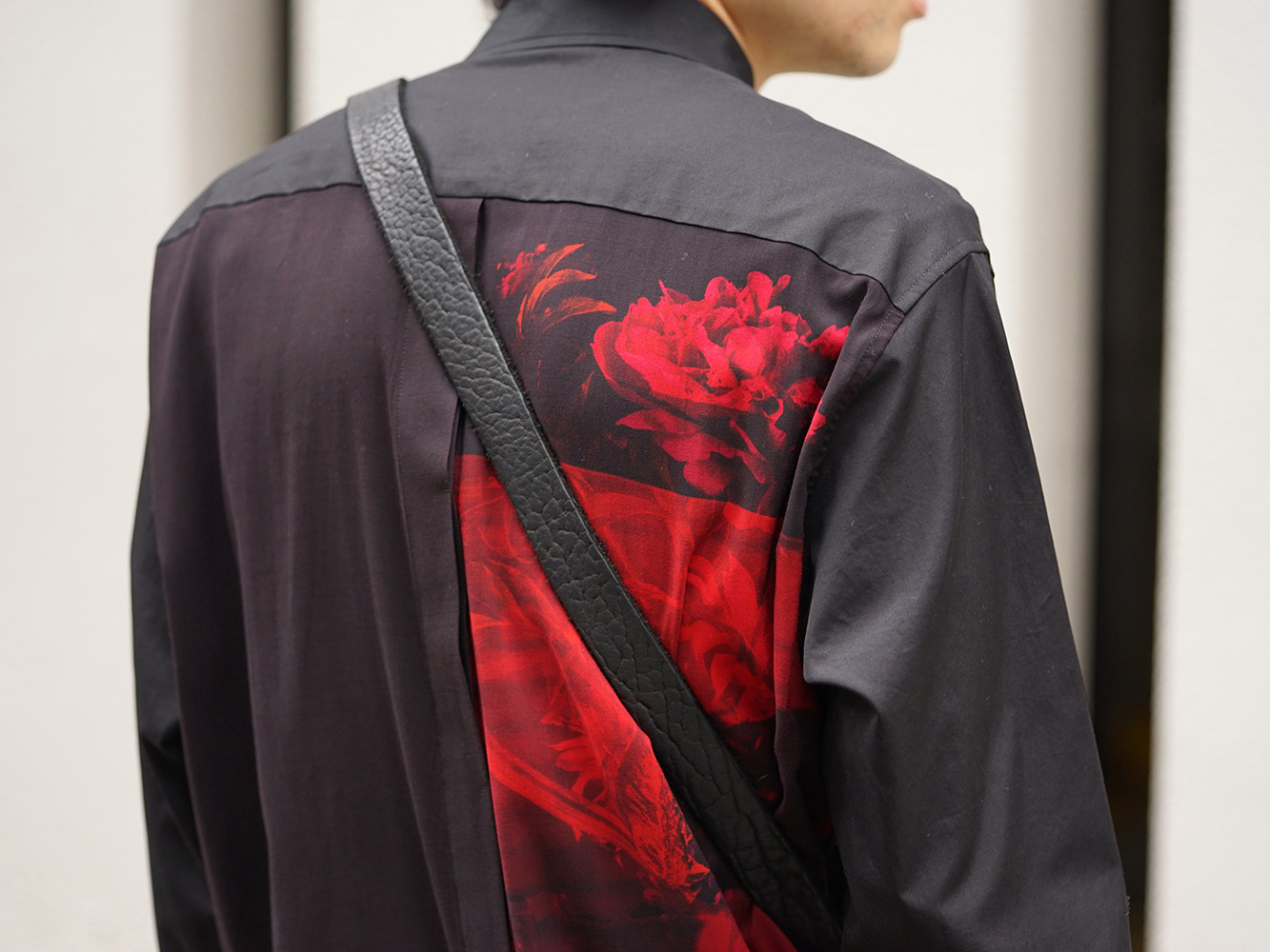 Yohji Yamamoto 19SS Rose Print Style