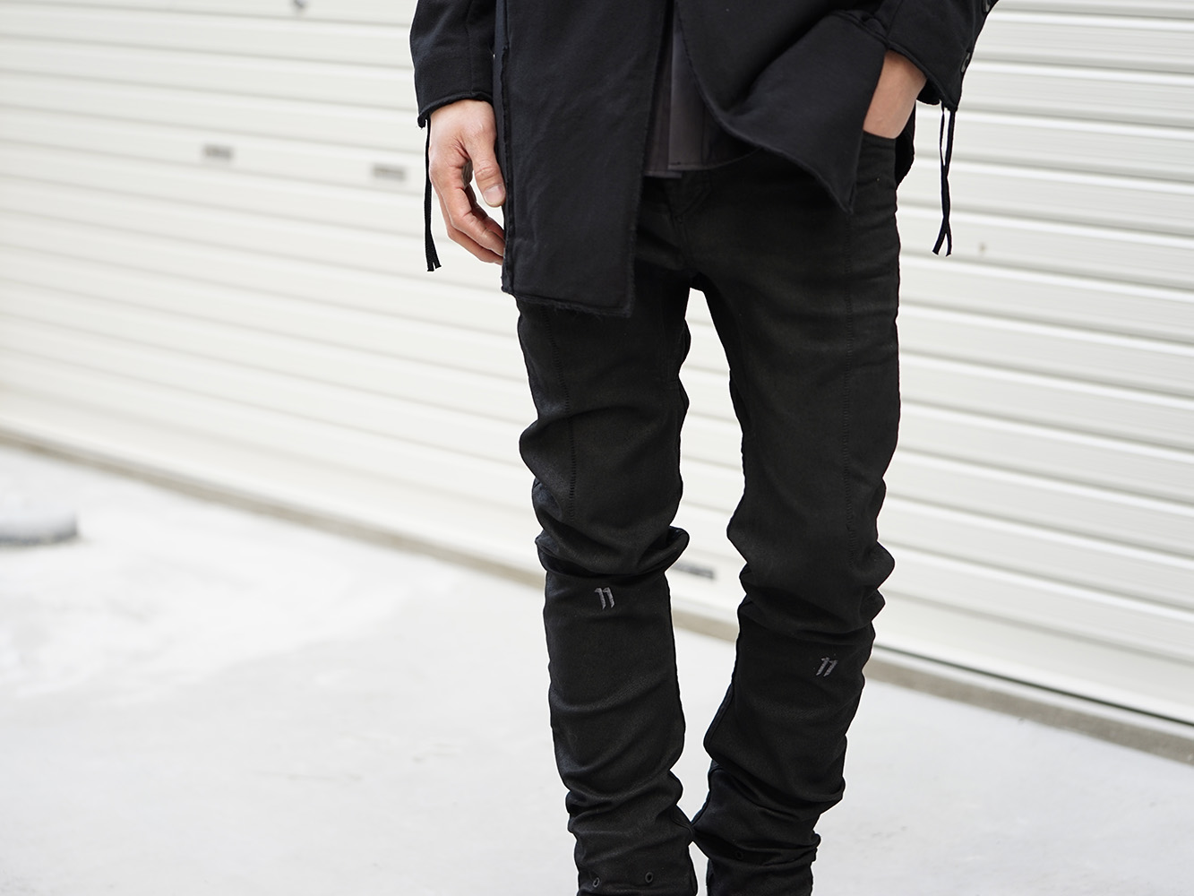 D.Hygen Medium Heavy jersey long cardigan Style