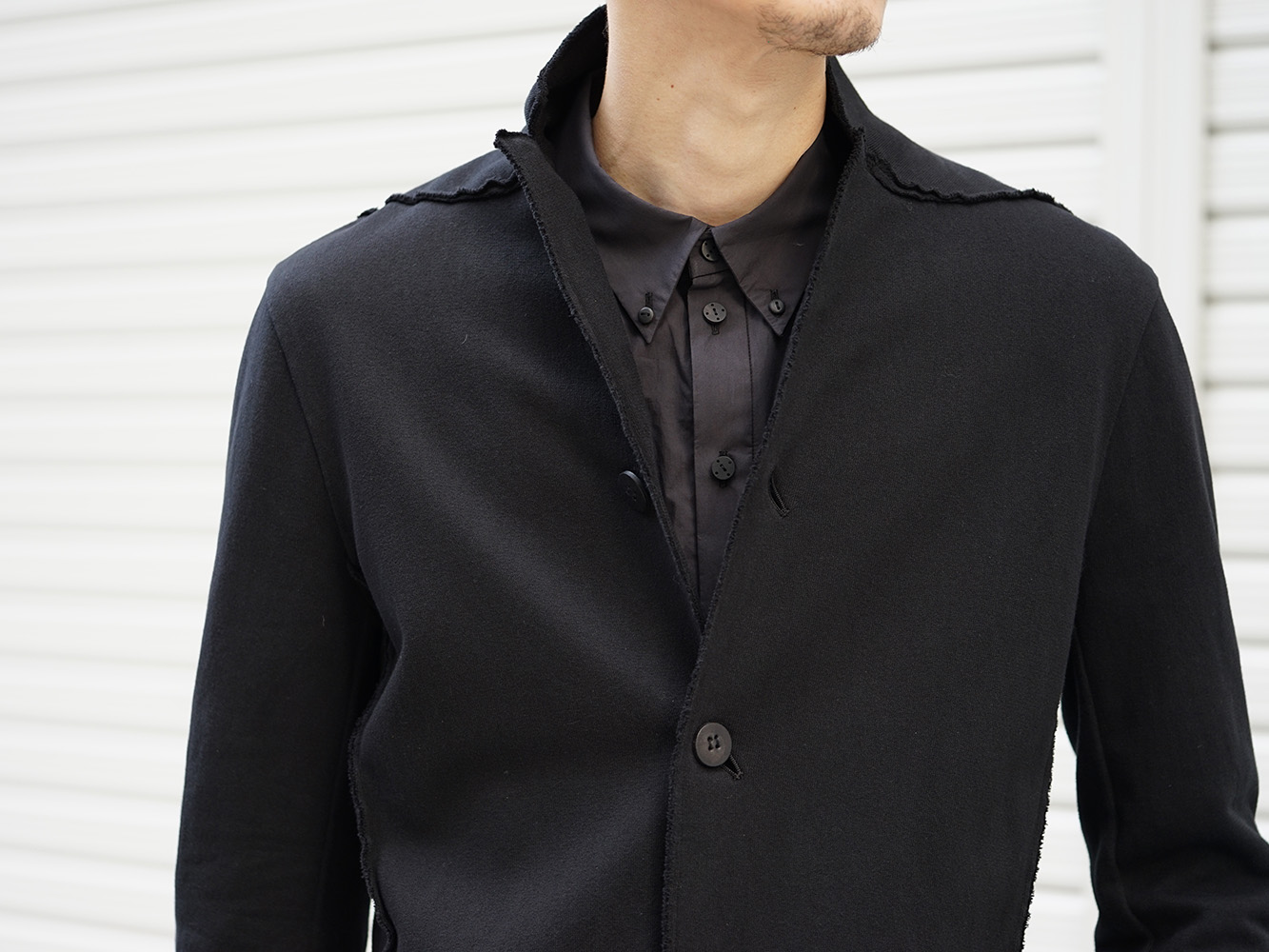 D.Hygen Medium Heavy jersey long cardigan Style