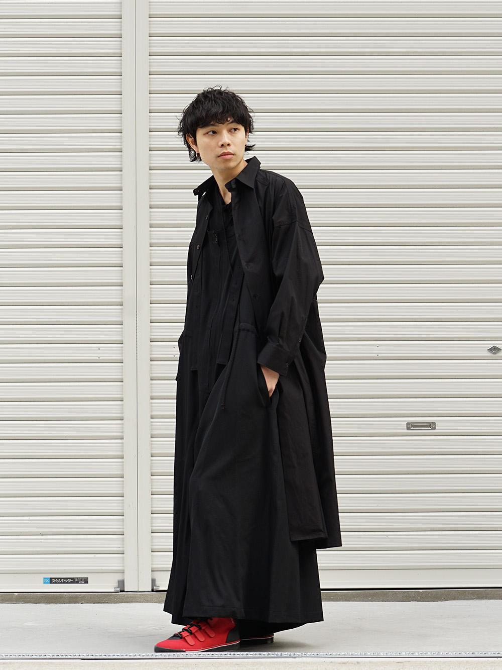 産直商品Yohji Yamamoto 19ss look3 オーバーオール パンツ