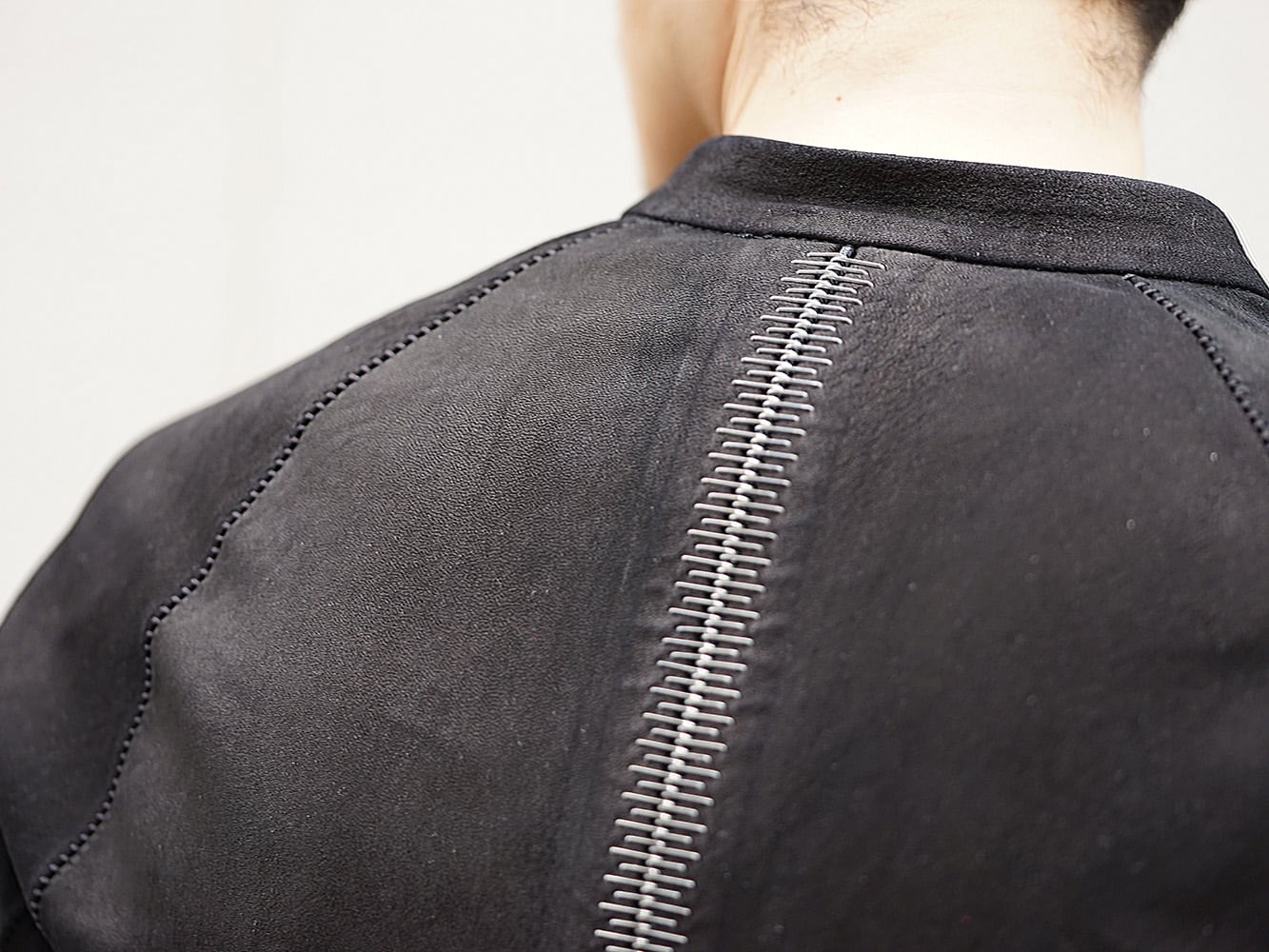 ISAAC SELLAM 19SS Stretch Leather Shirt Style