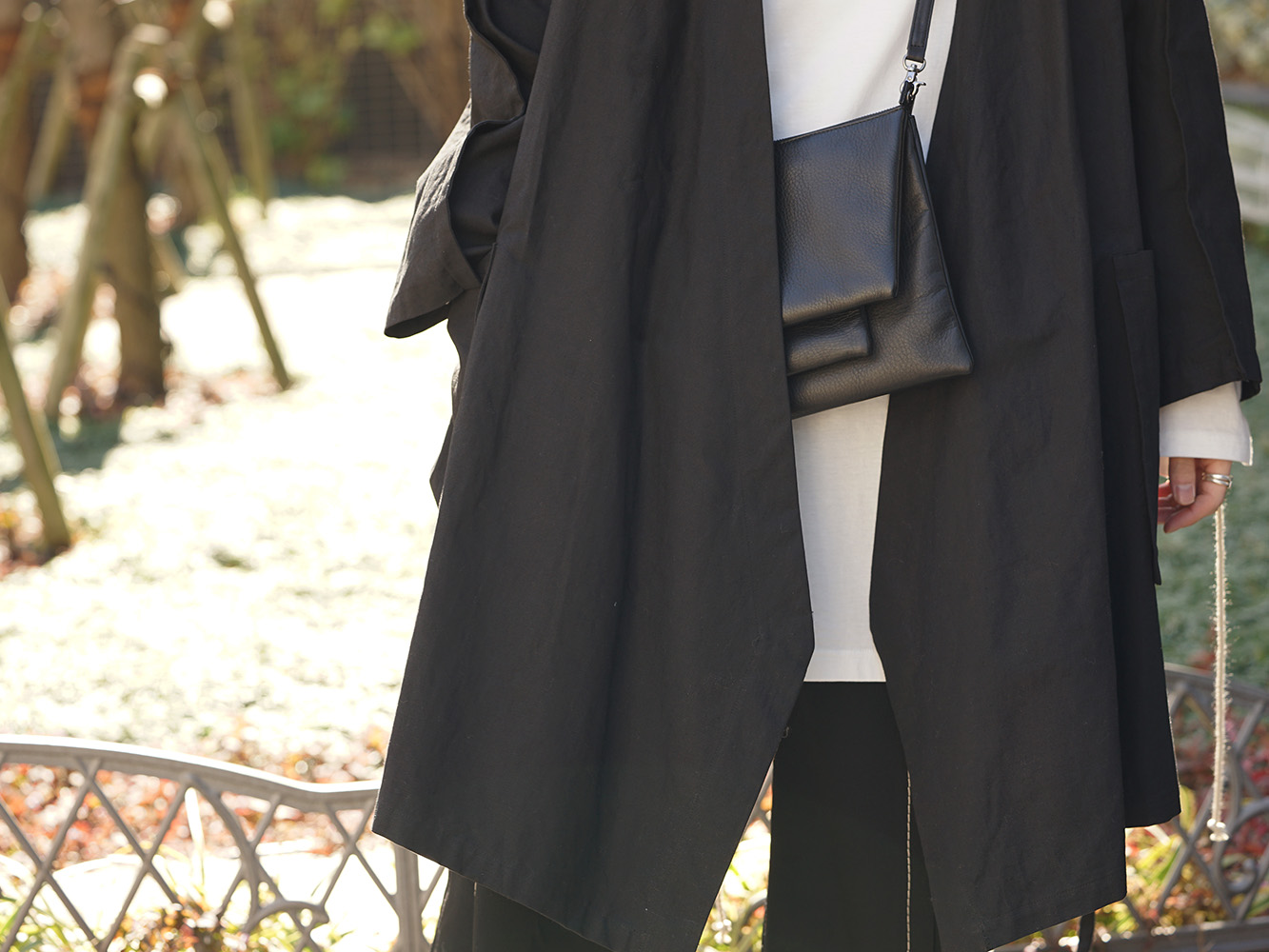 B Yohji Yamamoto 19SS Seam allowance look Cape Style - FASCINATE BLOG