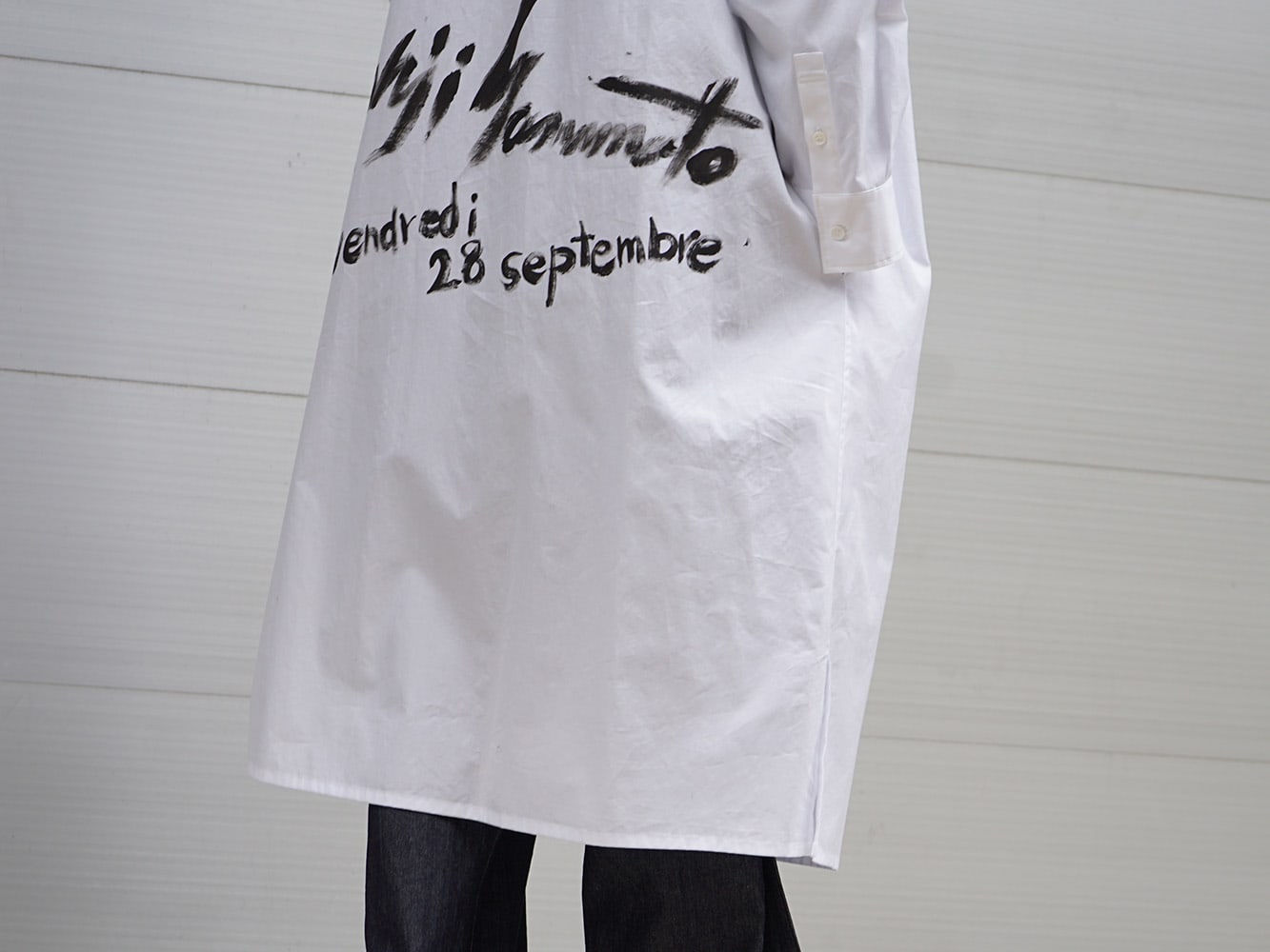 B Yohji Yamamoto 19SS Art Long shirts Style