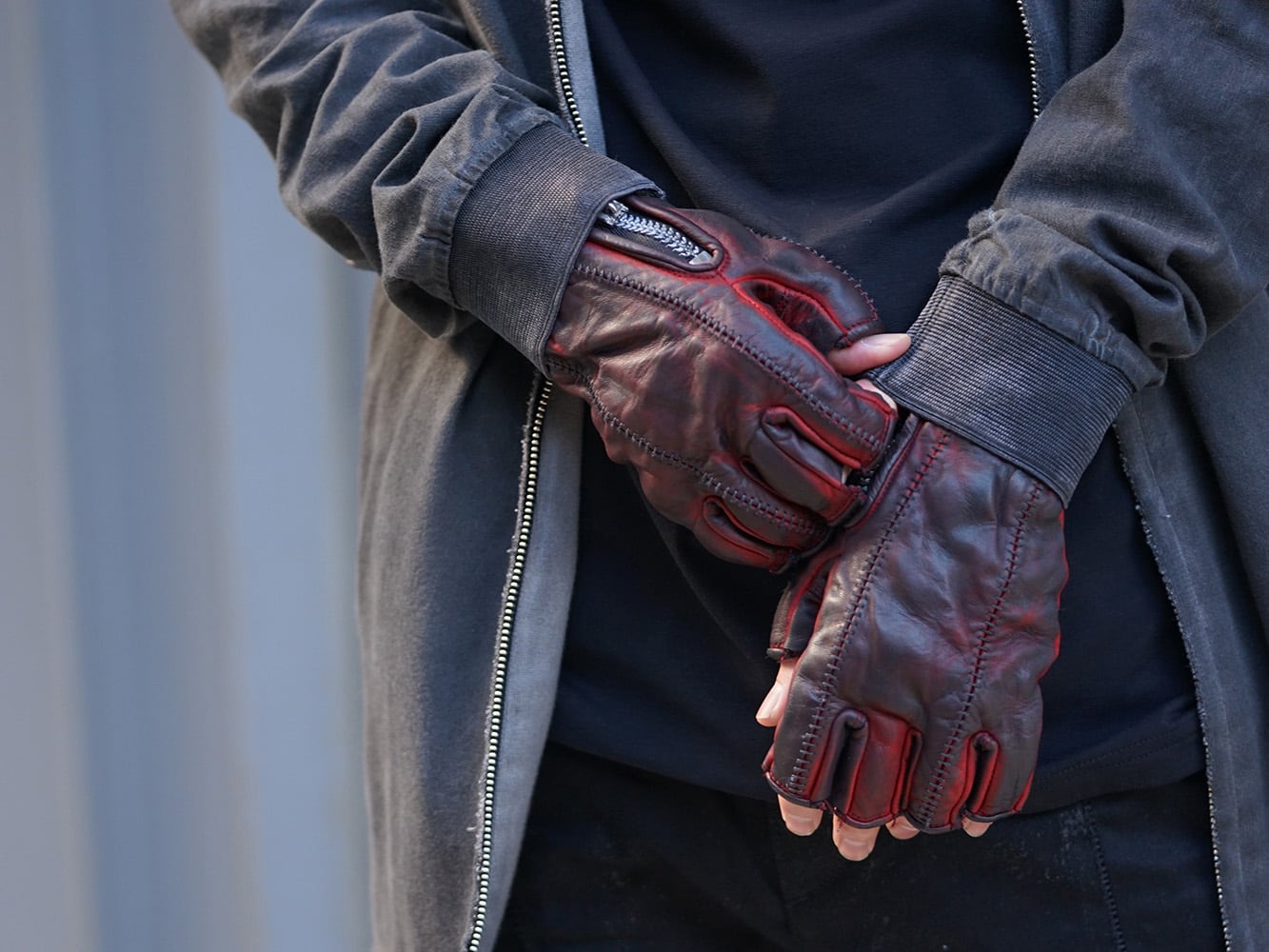 D.Hygen 19SS Biker casual Style