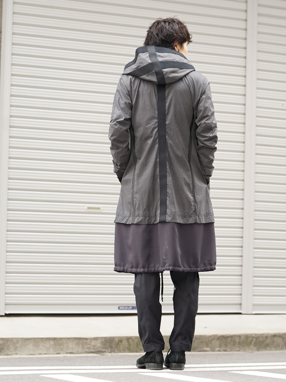 DEVOA 19SS Poplin Reflector Coat Style