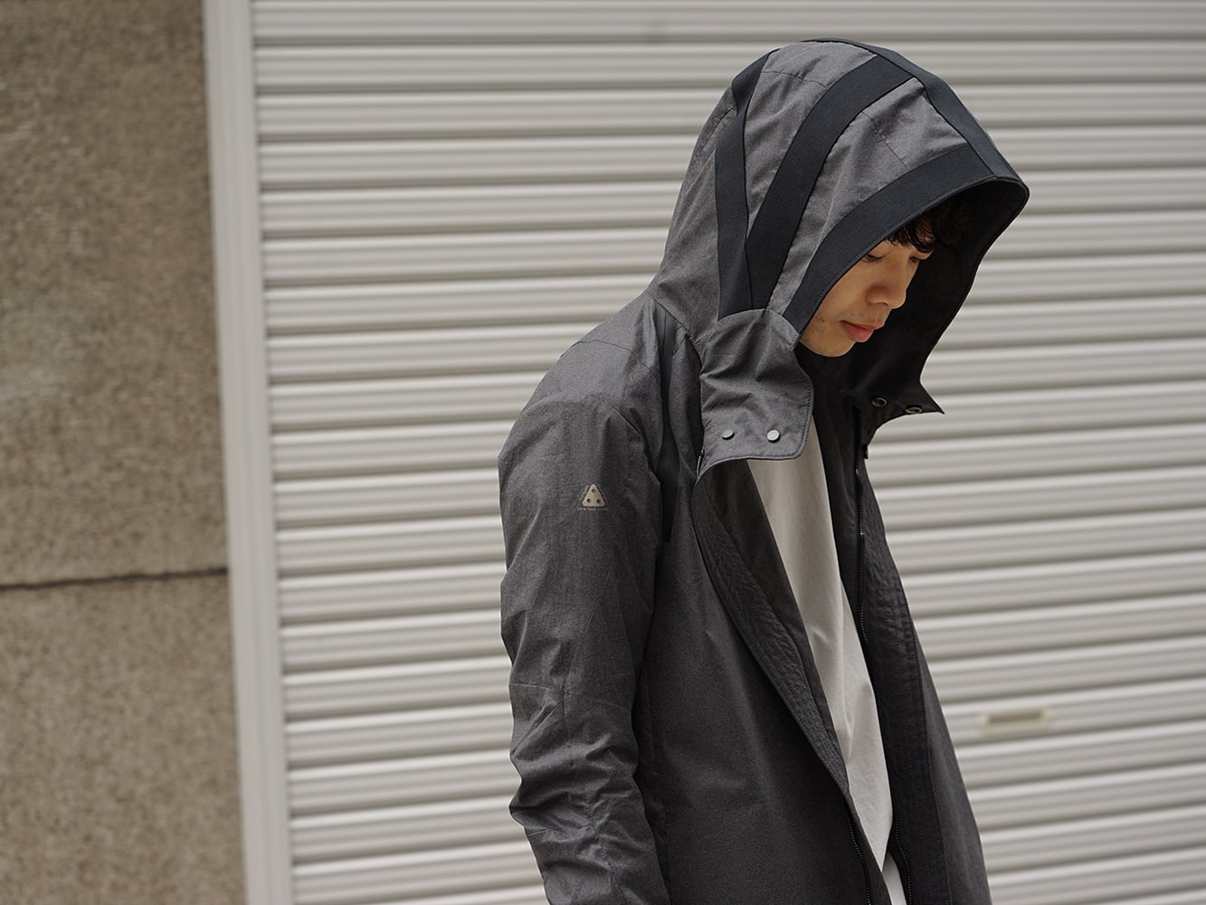 DEVOA 19SS Poplin Reflector Coat Style