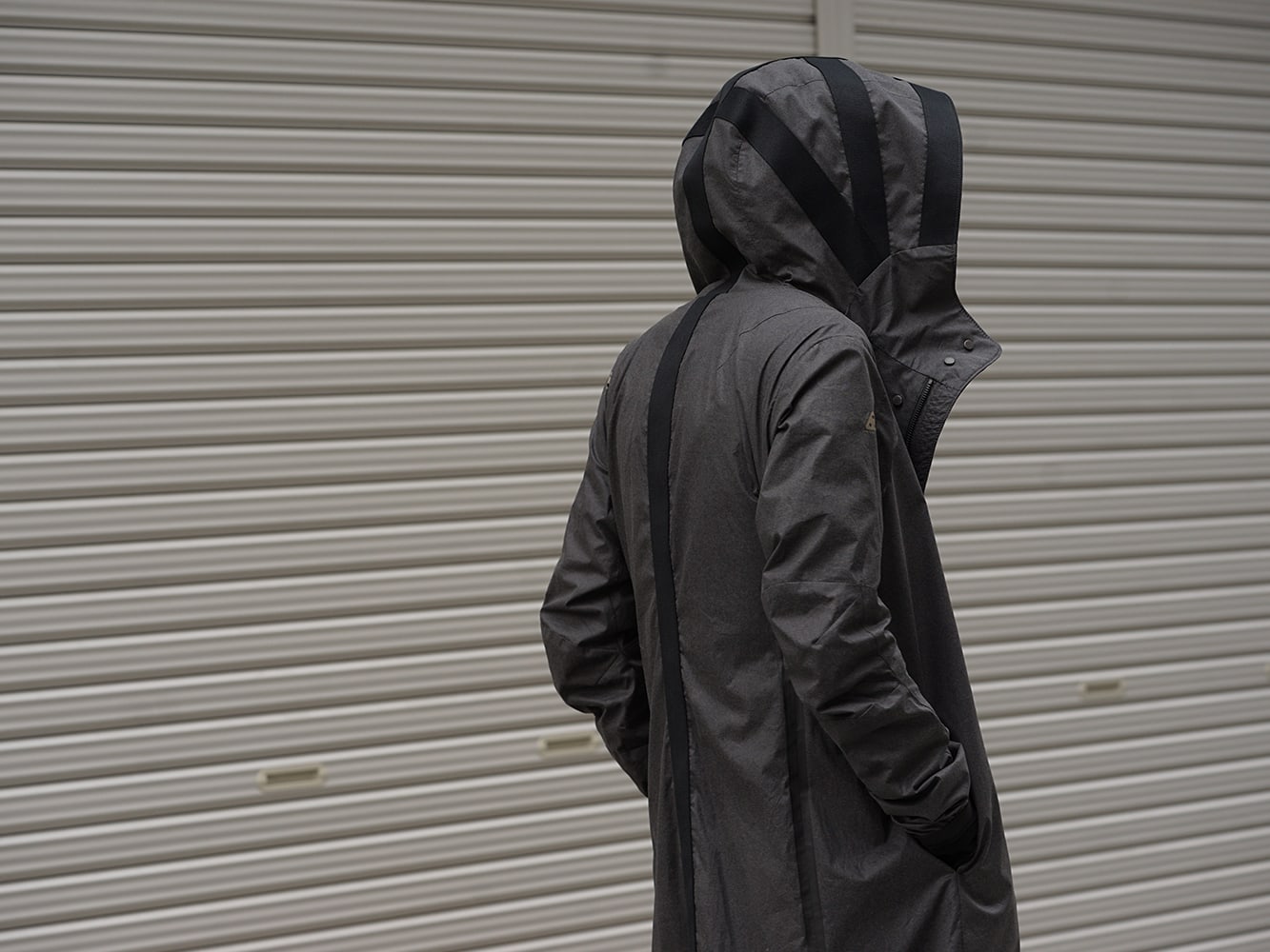 DEVOA 19SS Poplin Reflector Coat Style