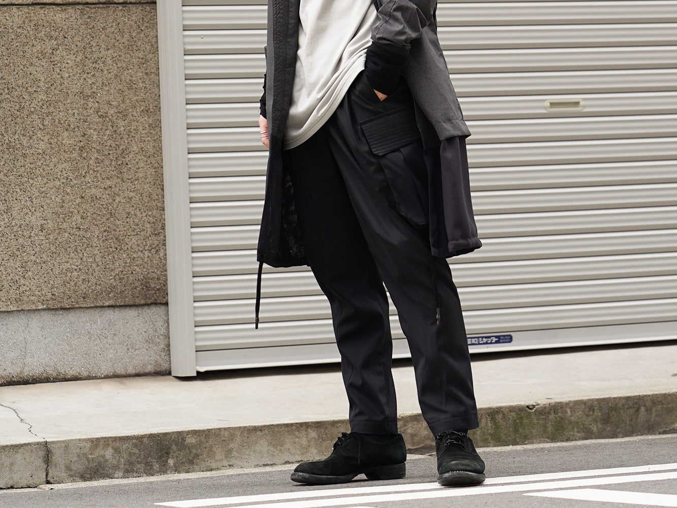 DEVOA 19SS Poplin Reflector Coat Style