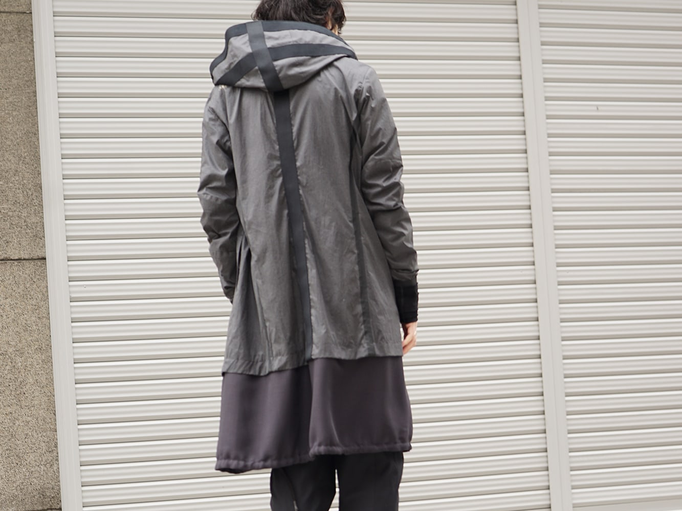 DEVOA 19SS Poplin Reflector Coat Style