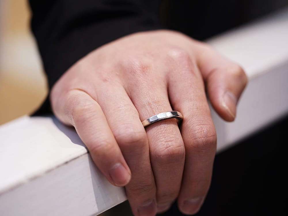 iolom New Collection [ Hammered Ring 2type ]