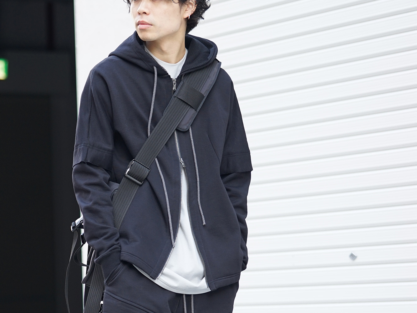 The Viridi-anne 19SS Black Work Casual Style