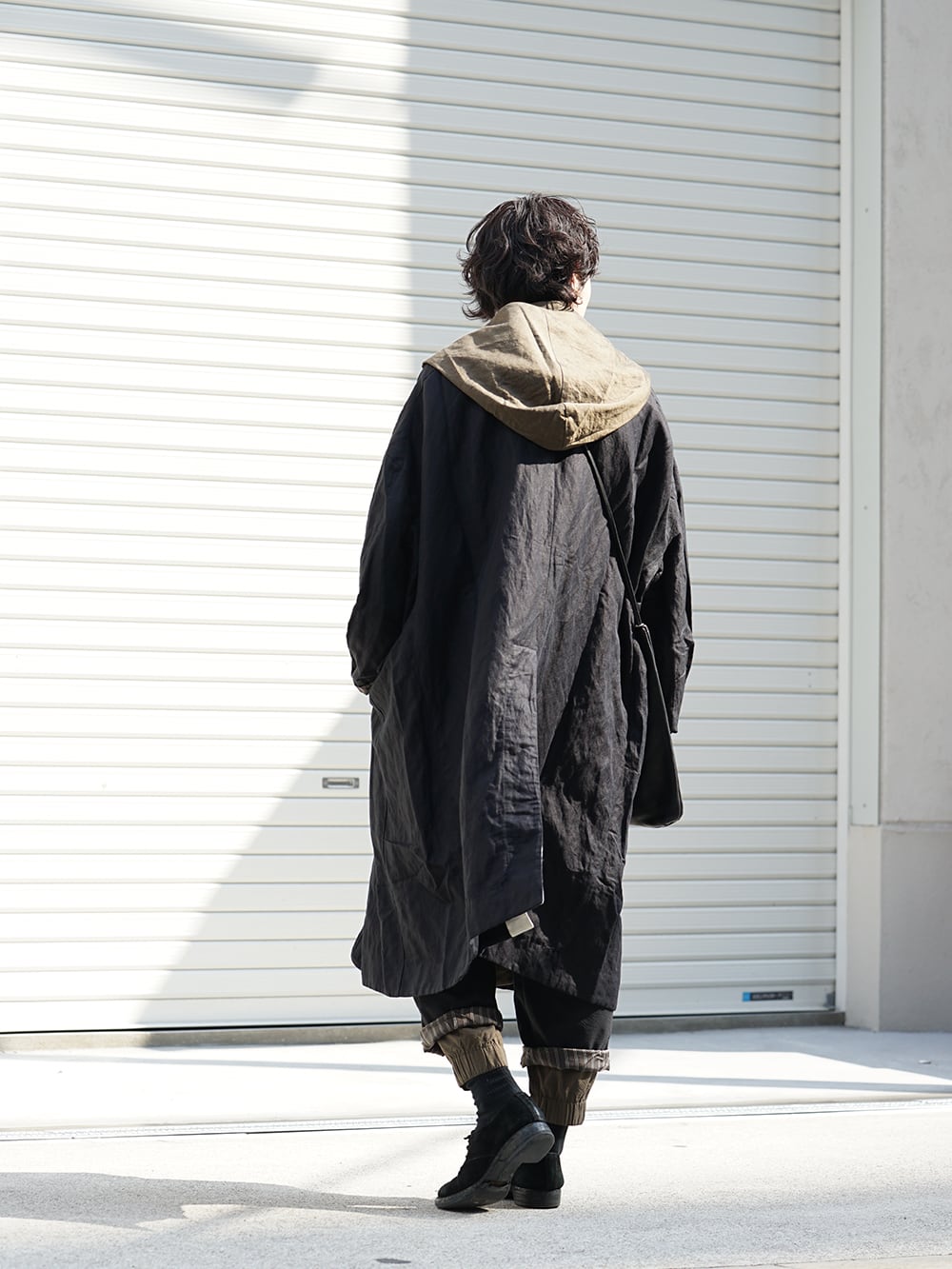 ZIGGY CHEN 19SS Layered Hooded Coat Style-004