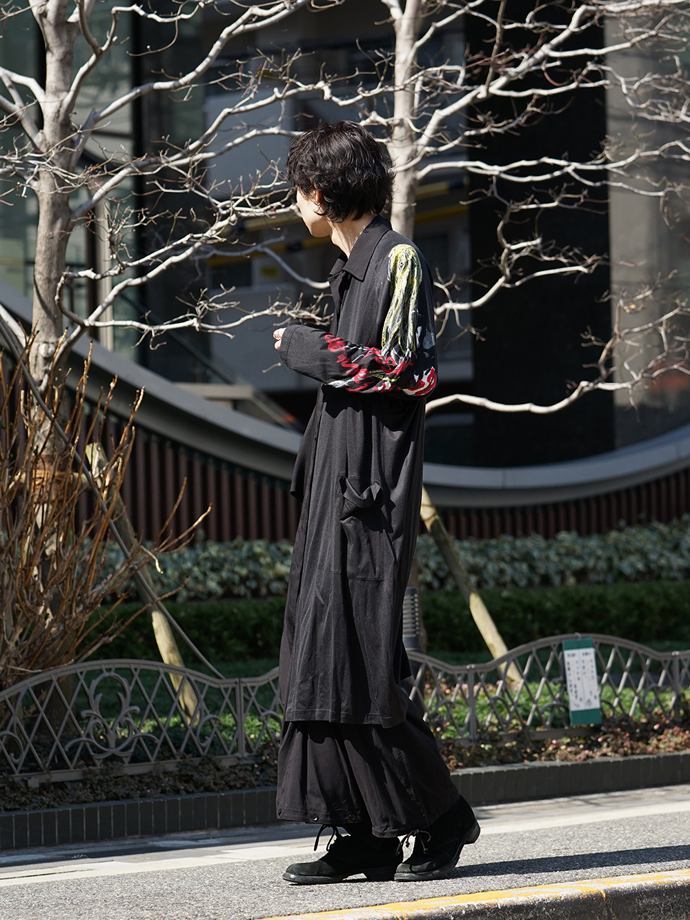 ヨウジヤマモト black scandal 19ss 女パンツ | livro.funcionalink.com.br