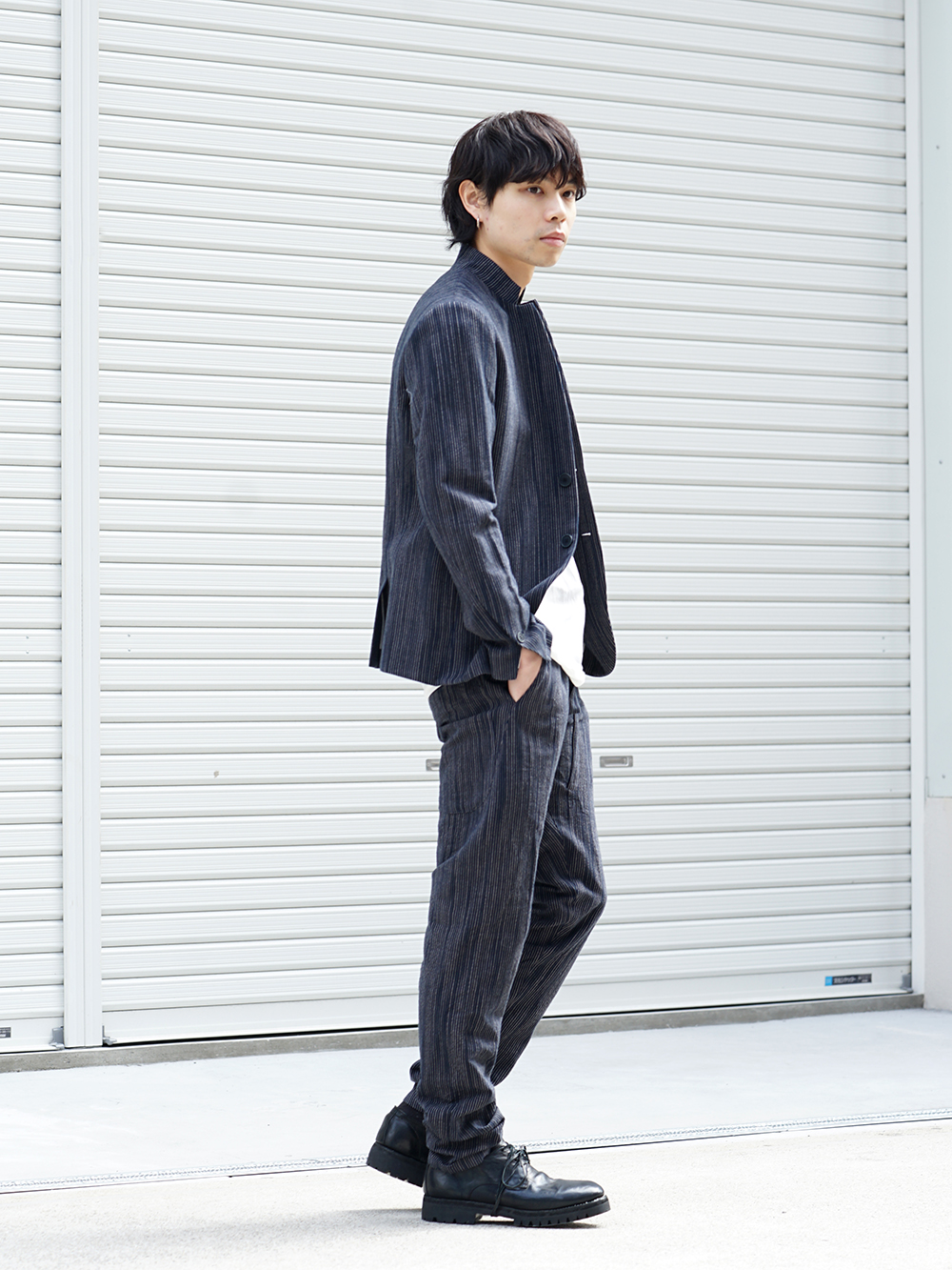 hannibal. 19SS Marine Stripe Suit Style - 1-002