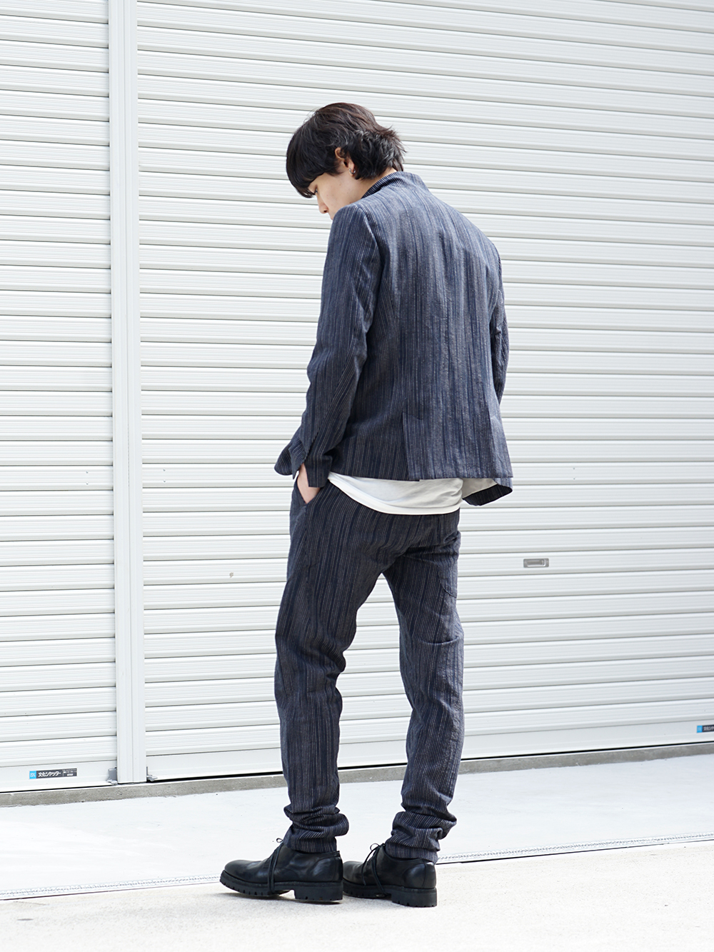 hannibal. 19SS Marine Stripe Suit Style - 1-003