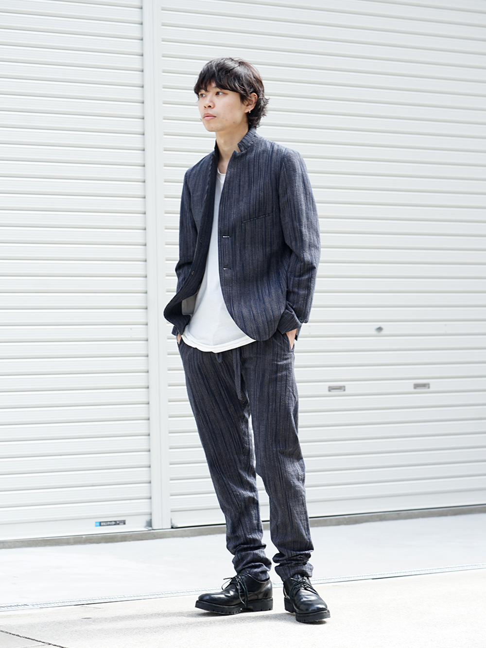 hannibal. 19SS Marine Stripe Suit Style - 3-005