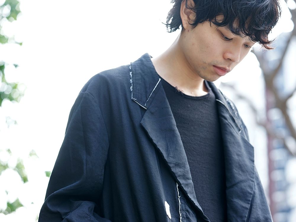 ZIGGY CHEN 19SS Notched collar Coat Style - 4-002