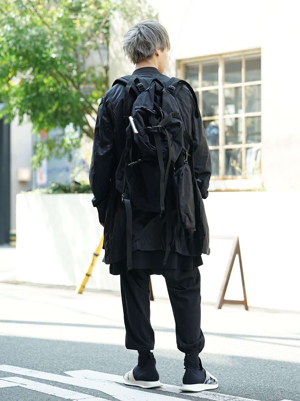 DRKSHDW 2019SS Nylon blouson Black Style - FASCINATE BLOG