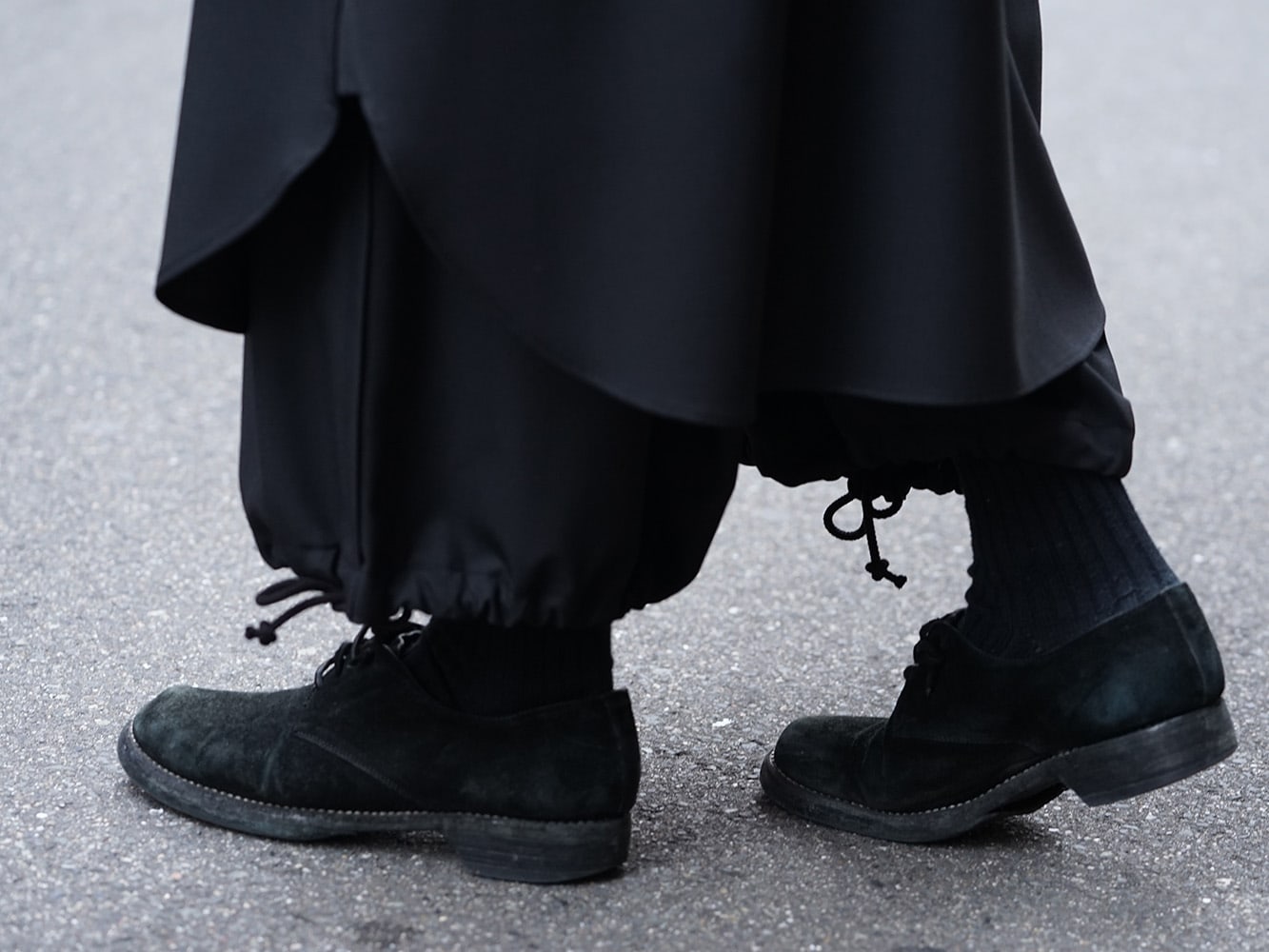 Ground Y 2019SS Black Layered Style