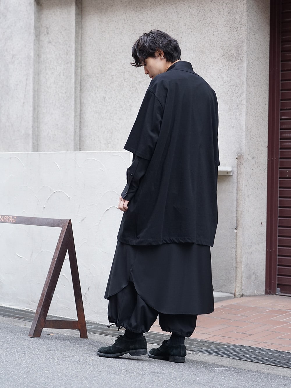 Ground Y 2019SS Black Layered Style