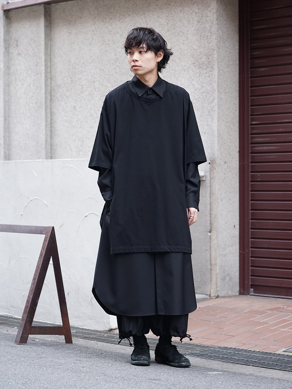 Ground Y 2019SS Black Layered Style