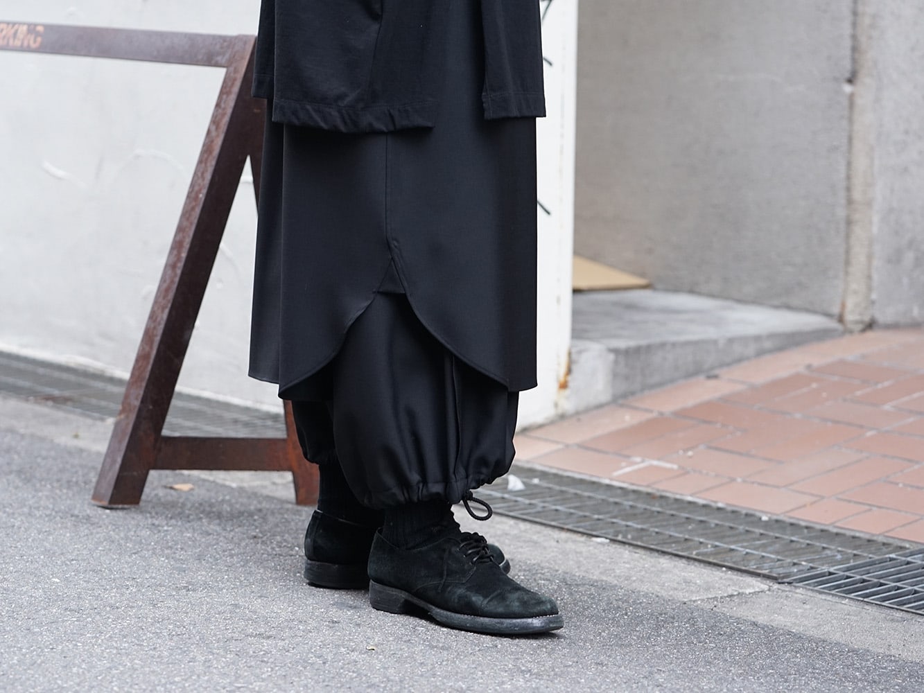 Ground Y 2019SS Black Layered Style