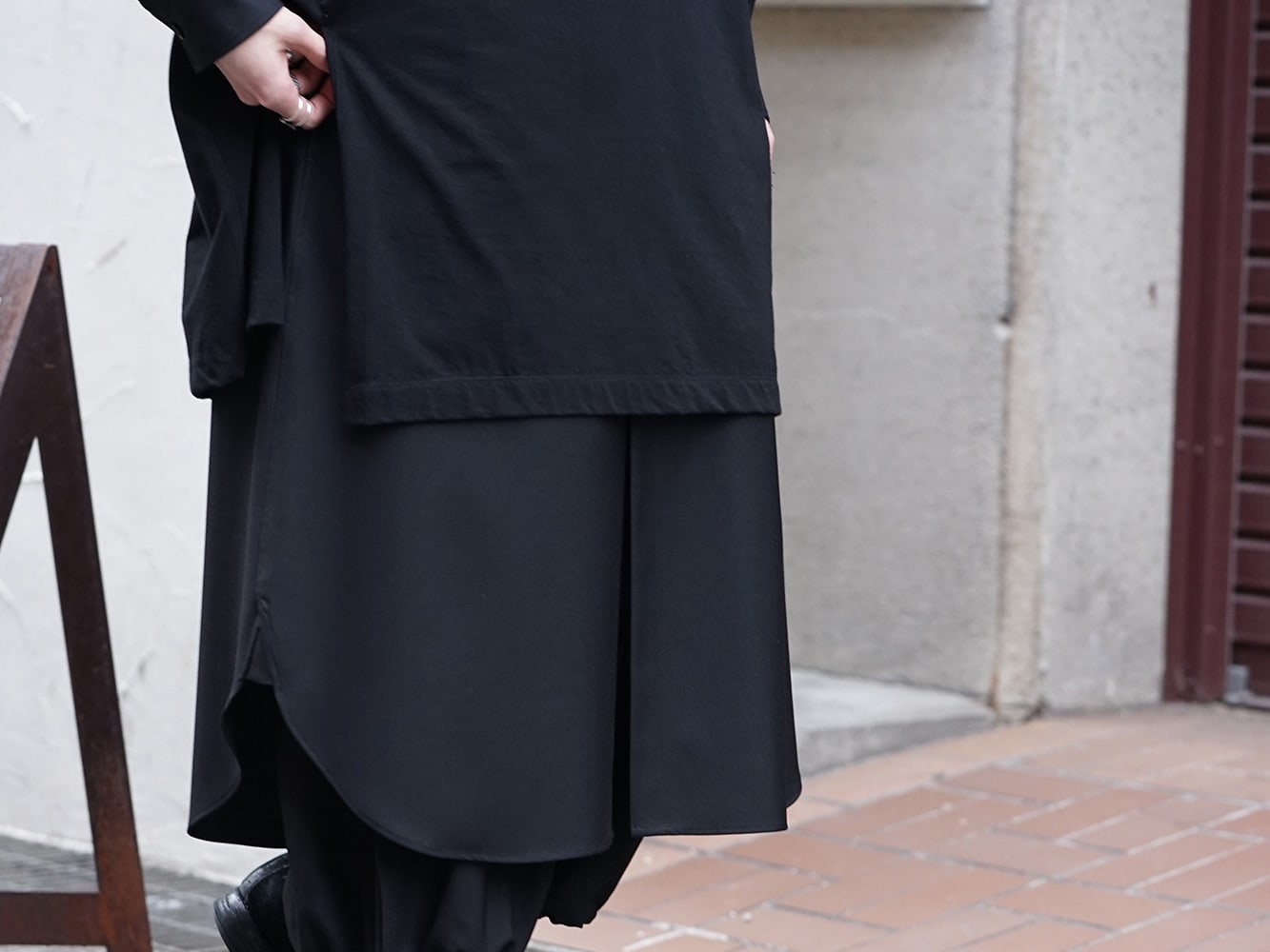 Ground Y 2019SS Black Layered Style