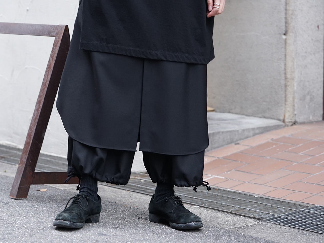 Ground Y 2019SS Black Layered Style