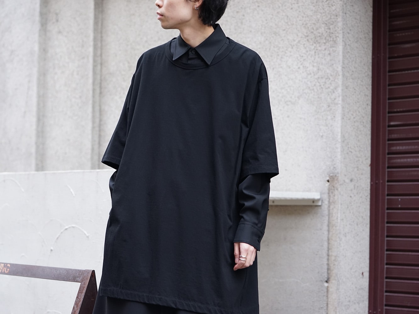 Ground Y 2019SS Black Layered Style